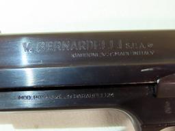 V. Bernardelli Model P018 Semi-Auto Pistol, SN# 301946, 9mm Para Caliber, (1) 15-Round Clip, Wood Gr