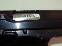 V. Bernardelli Model P018 Semi-Auto Pistol, SN# 301946, 9mm Para Caliber, (1) 15-Round Clip, Wood Gr