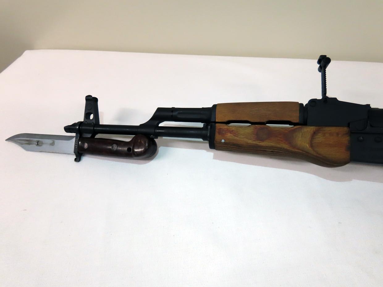 GP Model WASR-10 Semi-Automatic Rifle, SN# 1979IT1110, 7.62x39mm Caliber, 16" Barrel, Bayonet, Sheat