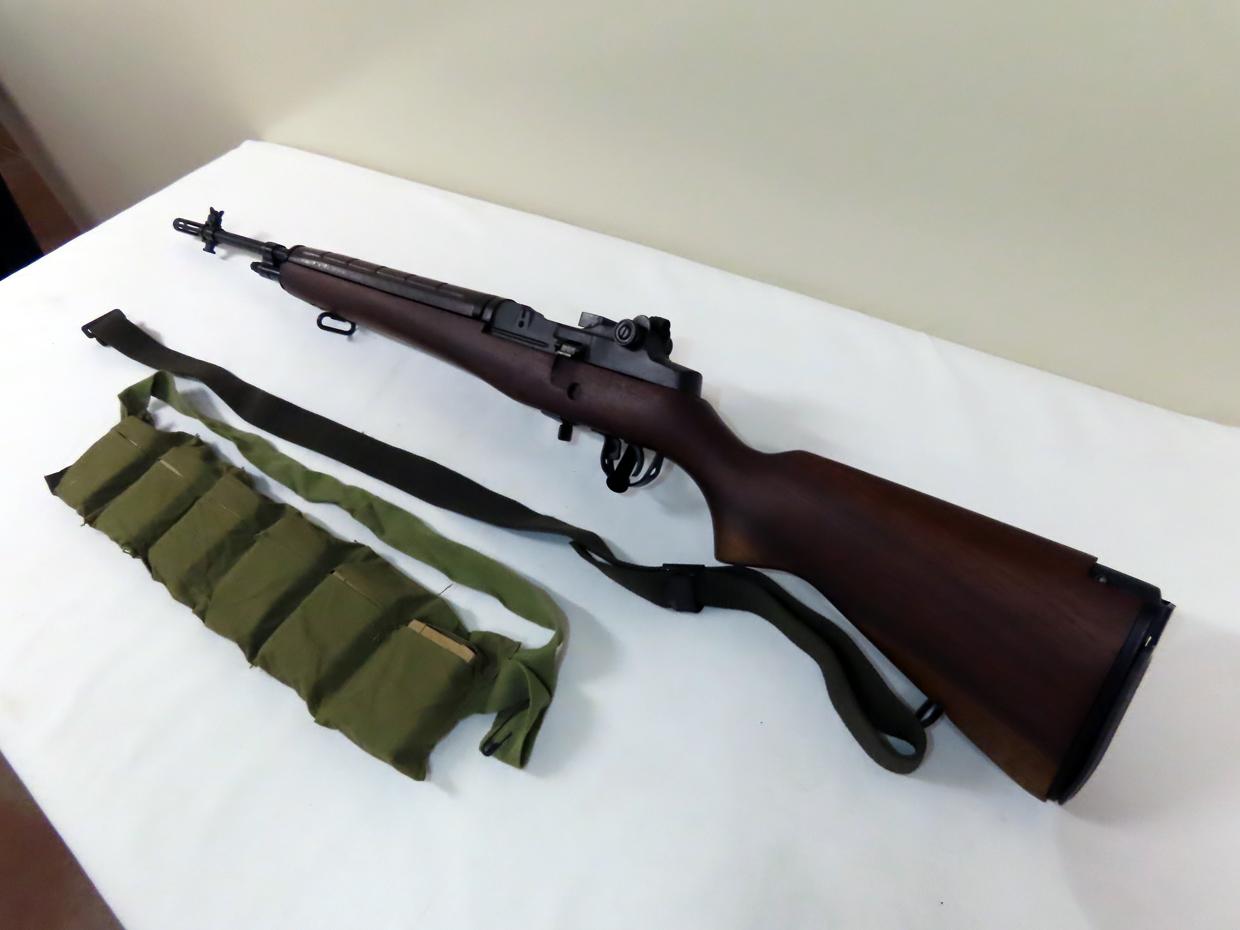 Springfield Armory Model M-1A Garand Semi-Auto Rifle, SN# 026673, 7.62mm, 22" Barrel, Flash Suppress