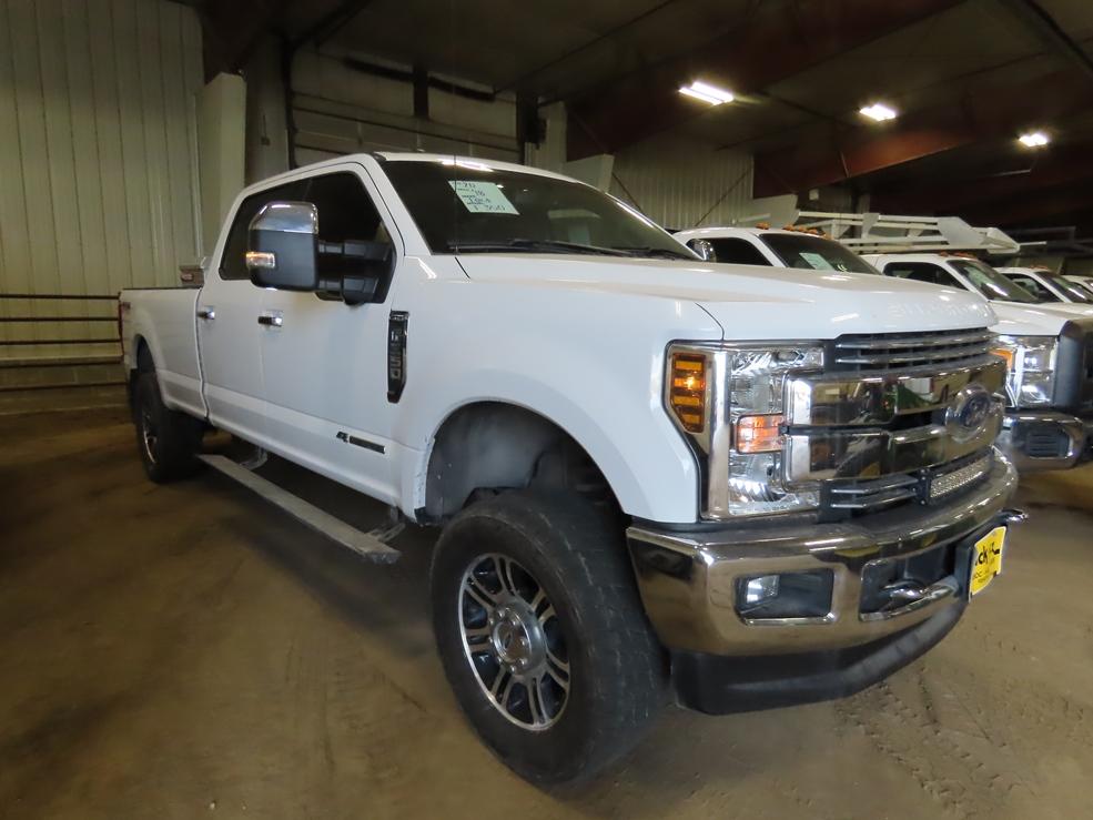 2018 Ford Model F-350 Lariat Crew Cab Diesel 4x4 Pickup, VIN# 1FT8W3BT3JEB29039, 6.7 Liter Power Str