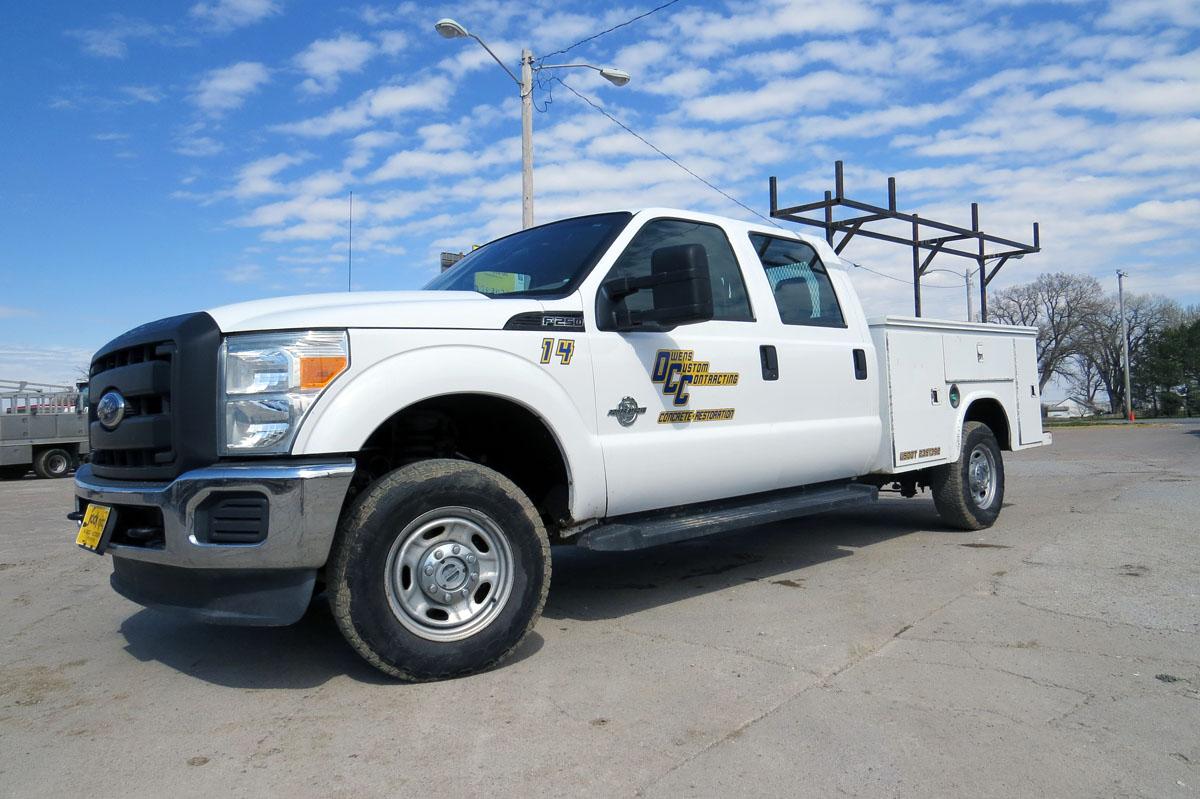 2011 Ford Model F-250 XL Crew Cab Diesel 4x4 Contractorâ€™s Pickup, VIN# 1FT7W2BT4BEB19157, 6.7 Lite