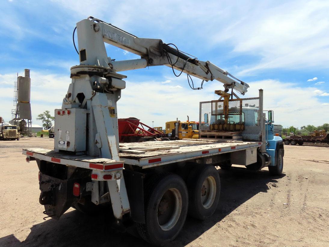 1994 Mack Model RD690S Tandem Axle Conventional Crane Truck, VIN #1M2P264Y4RM015016, Mack Model EM7-