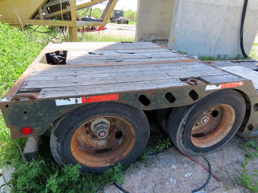 1999 XL Blackhawk Model X-L 60 MFG Tandem Axle Hydraulic Removable Gooseneck Double Drop Deck Lowboy