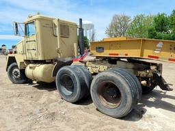 1984 AM General Model M-915-A1 Tandem Axle Conventional Day Cab Truck Tractor, VIN #1UTSH6681ES00156