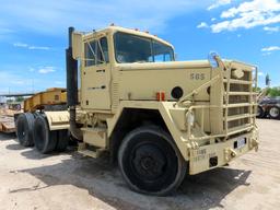 1984 AM General Model M-915-A1 Tandem Axle Conventional Day Cab Truck Tractor, VIN #1UTSH6681ES00156
