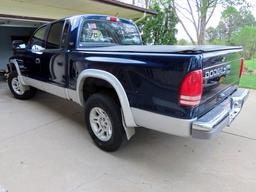 2001 Dodge Dakota SLT Quad Cab 4x4 Pickup, VIN# 1B7GG2AN31S146298, 4.9L V-8 Gas Engine, Automatic Tr