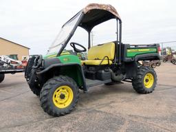 John Deere 825i DOHC Gator, SN# M0HX0PA134693, EFI, 5,236 Miles, 658 Hours, Dual Overhead Cam