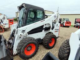 2016 Bobcat S740 Skidloader, 2-Speed Transmission, SN# B3VT11453, Doosan 4-Cylinder Turbo Diesel Eng