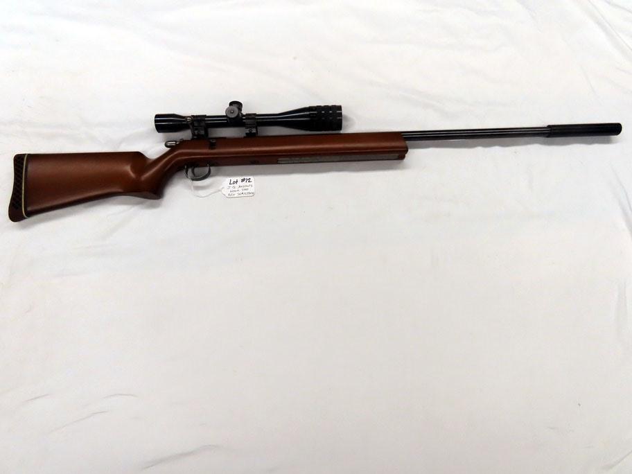 J.G. Anschutz (West Germany) Model Mark 2000 Single Shot Bolt Action Competition Rifle, SN #1239654,