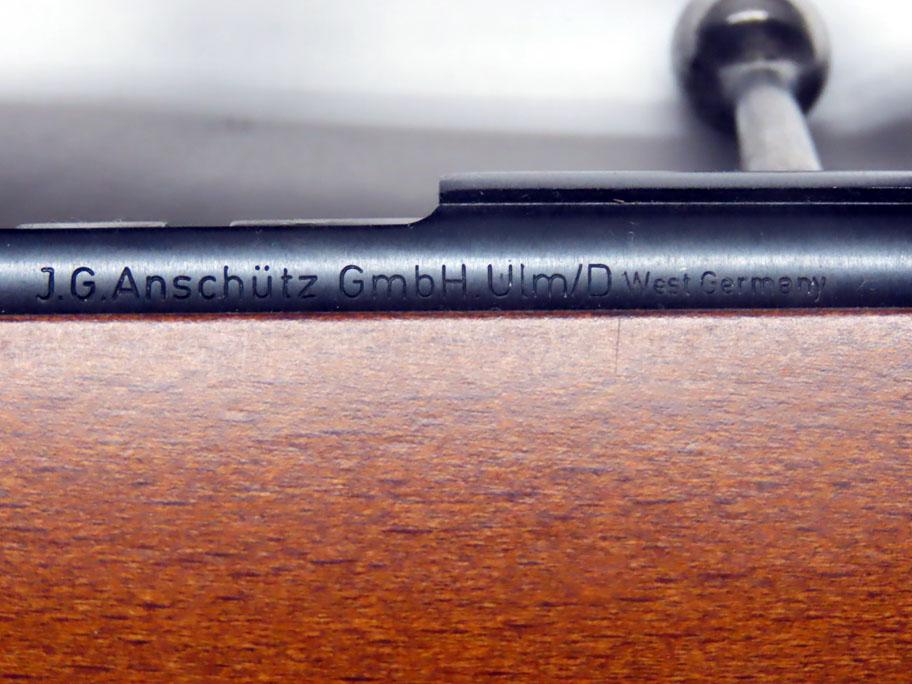 J.G. Anschutz (West Germany) Model Mark 2000 Single Shot Bolt Action Competition Rifle, SN #1239654,