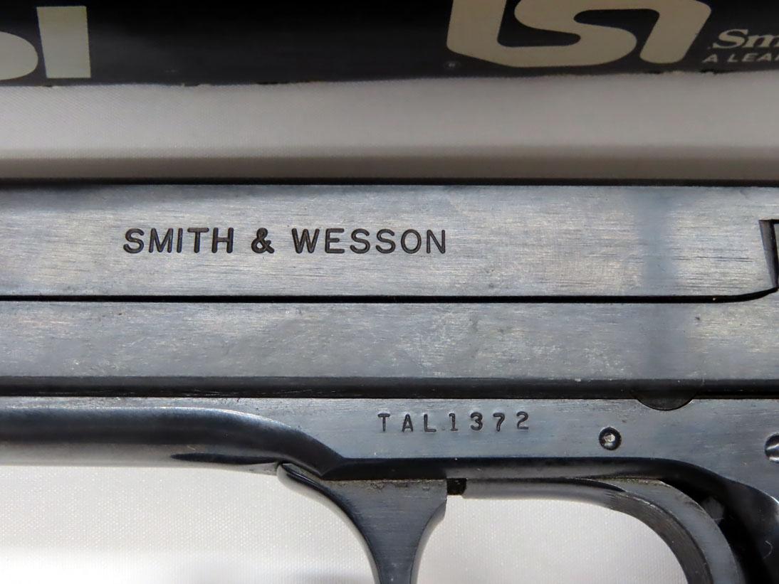 Smith & Wesson Model 41 Semi-Auto Pistol, SN #TAL1372, .22 Long Rifle CTG Caliber, (1) 15-Round Maga
