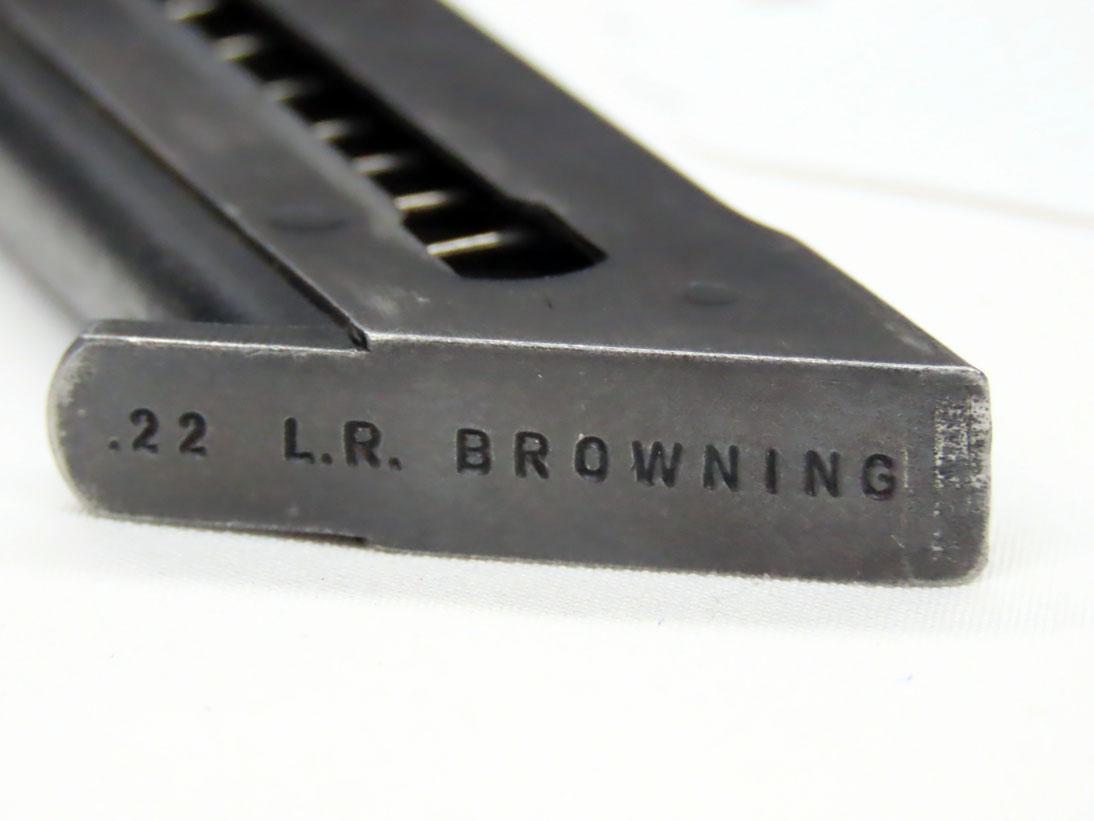 Browning (Belgium) Semi-Auto Pistol, SN #88440U7, .22 Long Rifle Caliber, (1) Magazine, 4 1/2" Barre