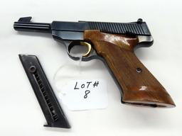 Browning (Belgium) Semi-Auto Pistol, SN #88440U7, .22 Long Rifle Caliber, (1) Magazine, 4 1/2" Barre