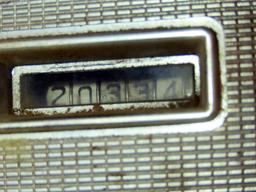 Speedometer for 1957 Ford Skyliner (20,334 Miles Showing).