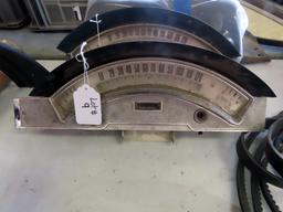 Speedometer for 1957 Ford Skyliner (20,334 Miles Showing).