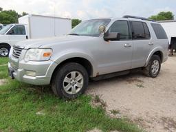 2009 Ford Explorer XLT Sport Utility Vehicle, VIN# 1FMEU73E39UA21419, 4.0L V-6 Gas Engine, Automatic