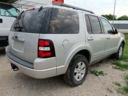 2009 Ford Explorer XLT Sport Utility Vehicle, VIN# 1FMEU73E39UA21419, 4.0L V-6 Gas Engine, Automatic