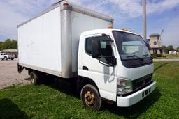 2005 Mitsubishi Model FE84D Single Axle Van Truck, 14,5000lb. GVW, Mitsubishi Diesel Engine, Automat