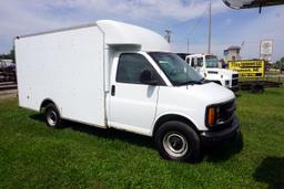 2001 Chevrolet Model G-30 Cutaway Van, VIN# 1GBHG31R211145828, Vortec 5.7 Liter V-8 Gas Engine, Auto