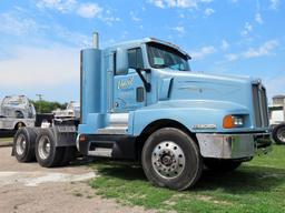 1993 Kenworth Model T-600 Conventional Day Cab Truck Tractor, Cummins 855 Turbo Diesel Engine, Eaton