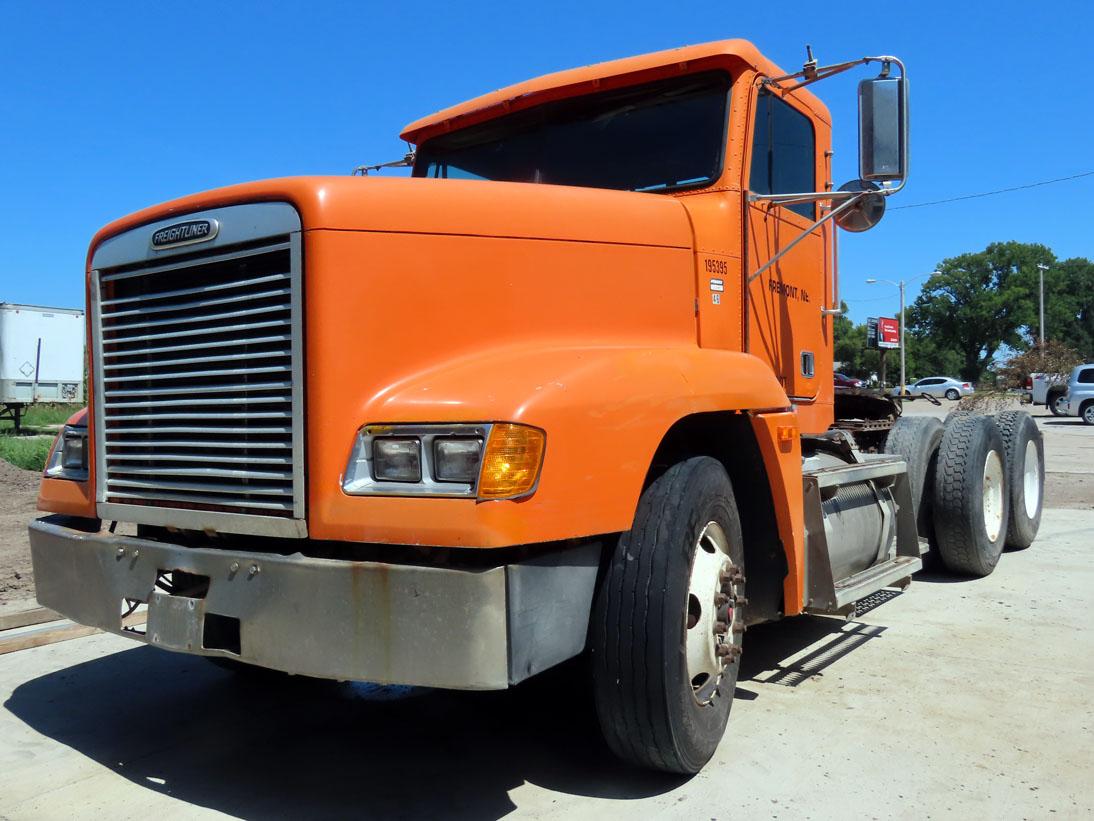 1997 Freightliner Model FLD120 Conventional Day Cab Truck Tractor, VIN# 1FUYDZYB4VH858395, Detroit S