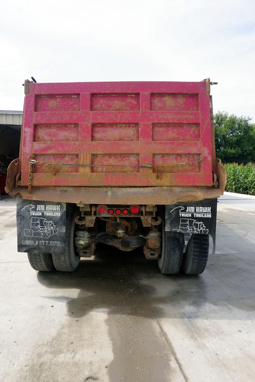 1998 Mack Model RD690S Conventional Triple Axle Dump Truck, VIN# 1M2P264C2WM025737, Mack EM7-300 Tur