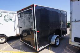 2013 H & H CA Series 6' x 12' Single Axle Enclosed Trailer, VIN# 533SC1214DC222666, 2,990lb. GVW,