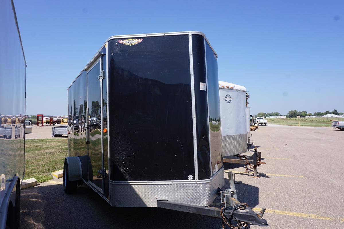 2013 H & H CA Series 6' x 12' Single Axle Enclosed Trailer, VIN# 533SC1214DC222666, 2,990lb. GVW,