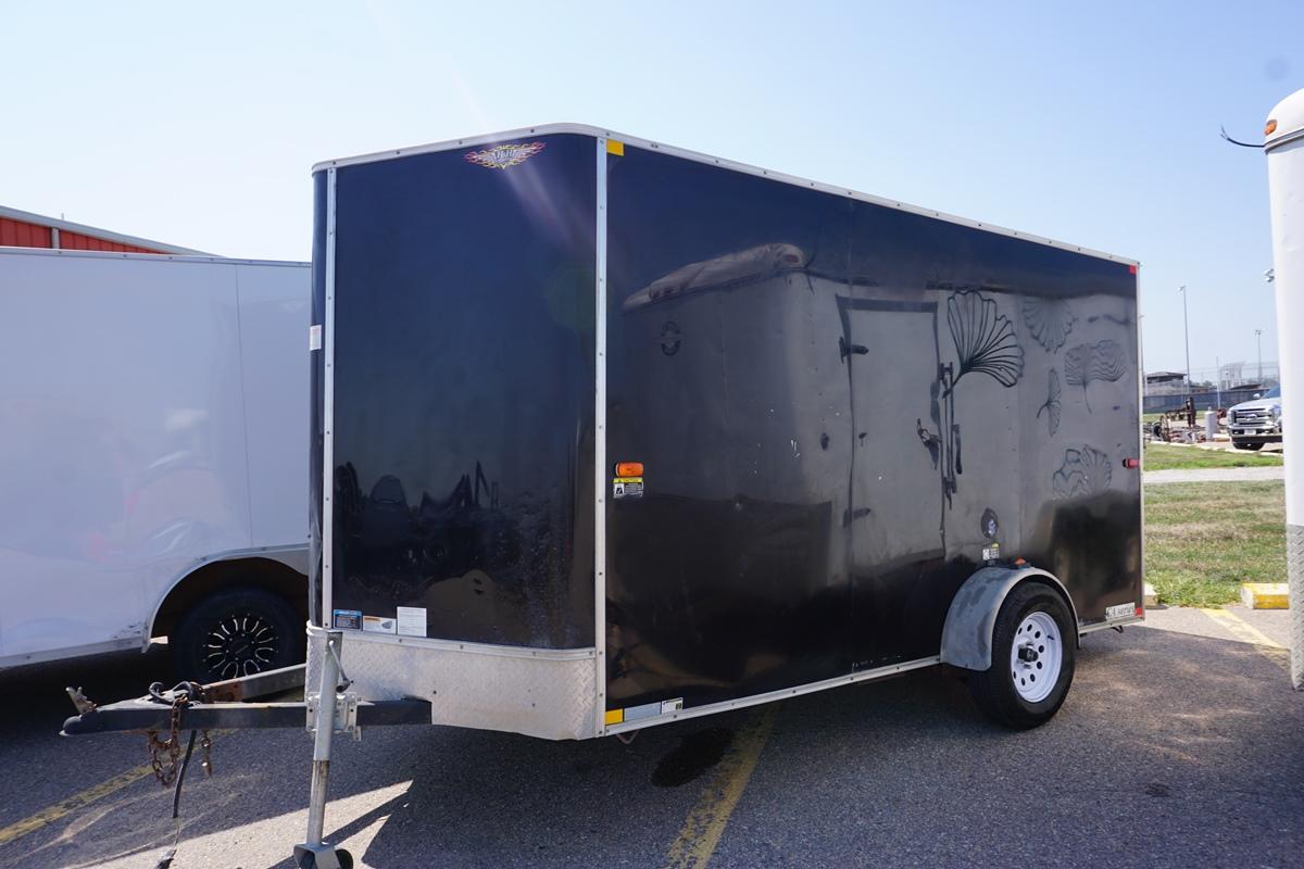 2013 H & H CA Series 6' x 12' Single Axle Enclosed Trailer, VIN# 533SC1214DC222666, 2,990lb. GVW,