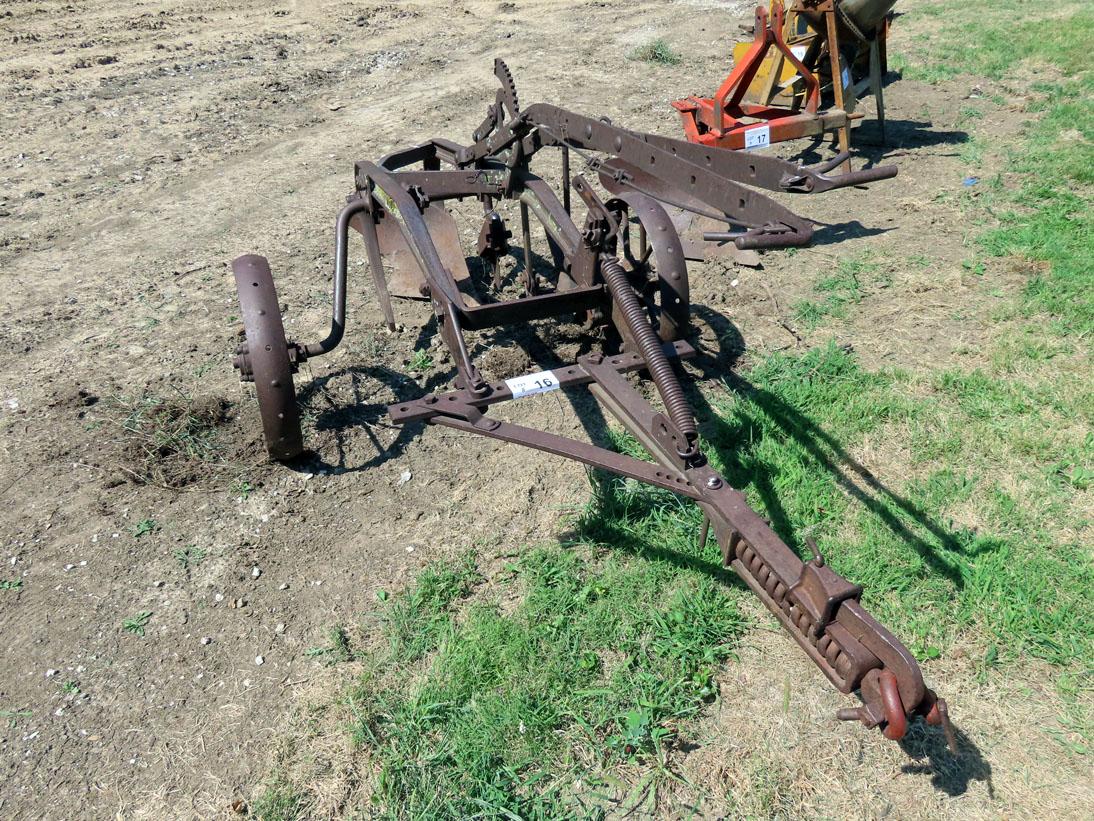 John Deere Model 618 2-Bottom Pull-Type Plow on Steel.