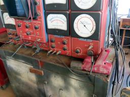 Antique Sun 1020 Electronic Diagnosis Engine Tester with Original Timing Li