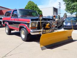 1979 Ford Bronco Ranger XLT, VIN#U15SLEJ7310, Ford 400 V8 Gas Engine, Automatic Transmission, 4x4, A