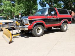 1979 Ford Bronco Ranger XLT, VIN#U15SLEJ7310, Ford 400 V8 Gas Engine, Automatic Transmission, 4x4, A