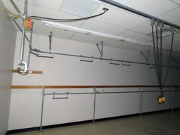 Room & Contents of Dry Cleaning Room: Overhead Rack System, Overhead Extens