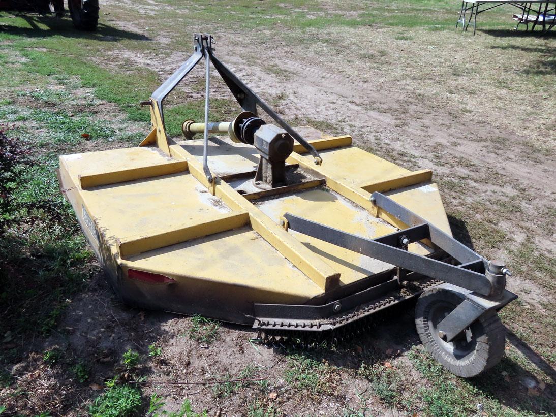 Cimarron 7' 3-Point Shredder, PTO Drive, Rear Gauge Wheel.