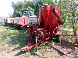 IHC Model 85 Grinder/Mixer, SN# 2167, PTO Drive, Hay Grinder Attachment, Swing Out Auger.