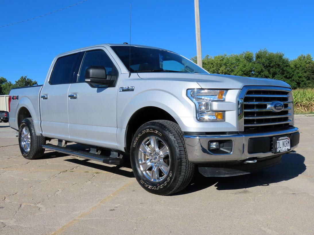 2016 Ford Model F-150 XLT Super Crew Cab 4x4 Pickup, VIN# 1FTEW1EF8GKF99123, 5.0 Liter V-8 Gas Engin