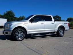 2016 Ford Model F-150 XLT Super Crew Cab 4x4 Pickup, VIN# 1FTEW1EF8GKF99123, 5.0 Liter V-8 Gas Engin