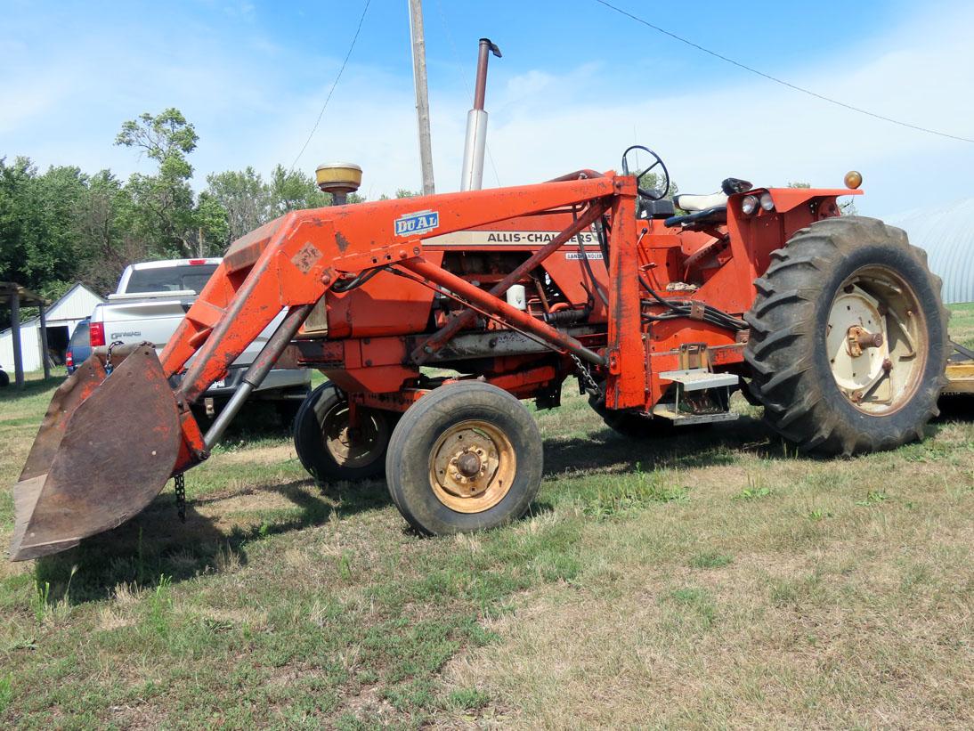 Allis Chalmers Model One-Ninety Diesel Tractor, Wide Front, 6-Cylinder Diesel Engine, 8-Speed Transm