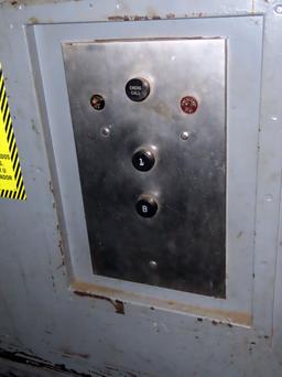 Otis Freight Elevator, 3,000lb Capacity (20 Passenger), Steel Safety Door,