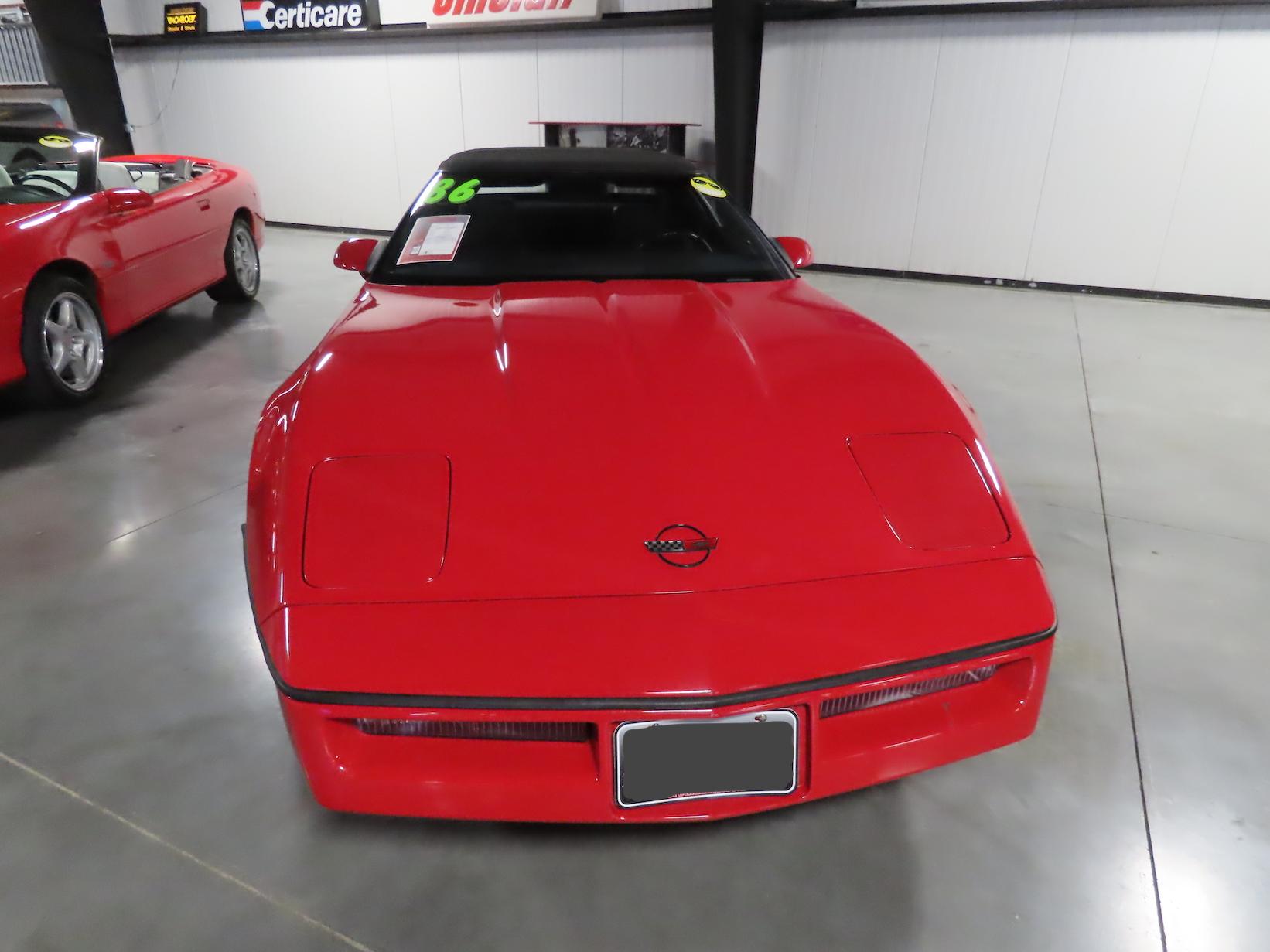 1986 Chevrolet Corvette Convertible, VIN# 1G1YY6789G5902811, 8-Cylinder 5.7