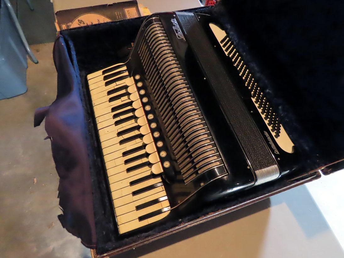 Castelfidordo "Silvio Marotta" Piano Accordian with Case & Music.