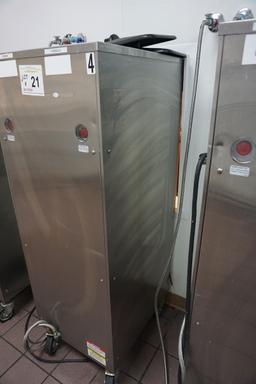Stoelting Model F231-1812-OT2 Refrigerated Stainless Steel Commercial Frozen Yogurt Dispenser