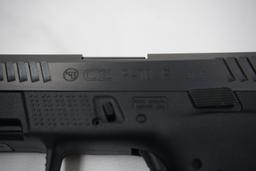 CZ Model P10 Semi-Auto Pistol, SN# D233835, 9mm Luger, 10-Round Magazine, Cleaning Brush, Suppressor