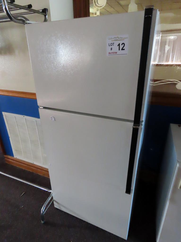 Kenmore Cross-Top Refrigerator/Freezer & GE Apartment Refrigerator.