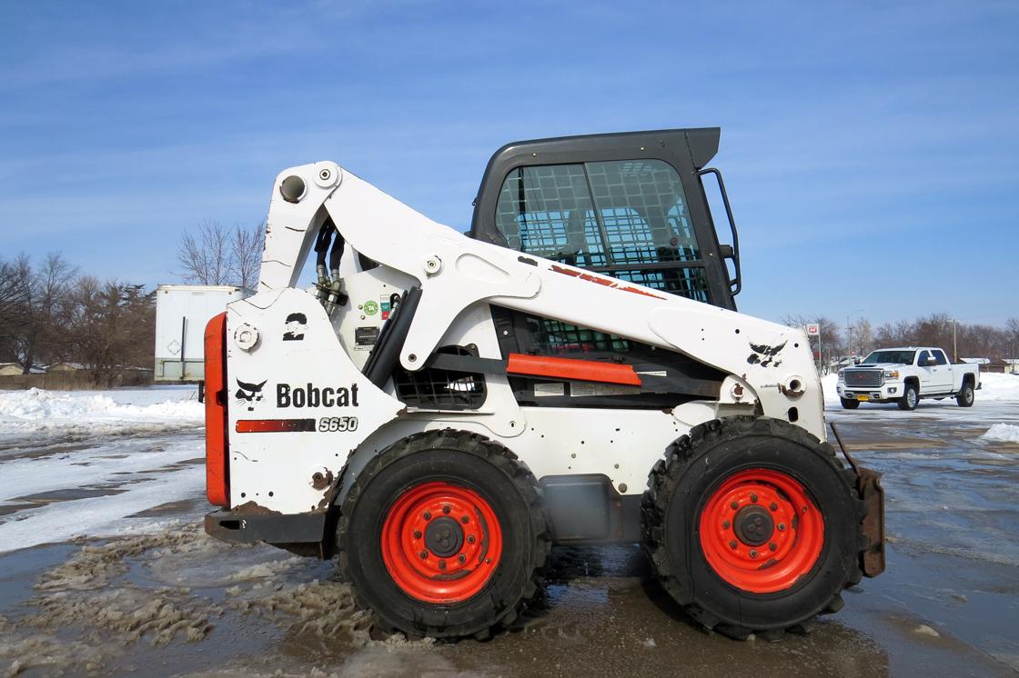 2014 Bobcat Model S650 Skid Steer Loader, SN# ALJ812146, 4-Cylinder Diesel Engine, 2-Speed Transmiss