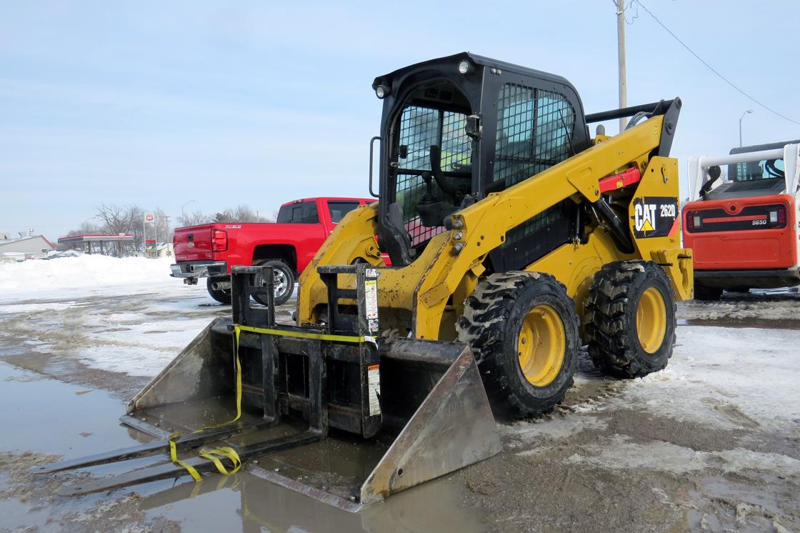 2014 Caterpillar Model 262D Skidloader, SN# CAT0262DTDTB00486, Caterpillar Turbo Diesel Engine, Cab