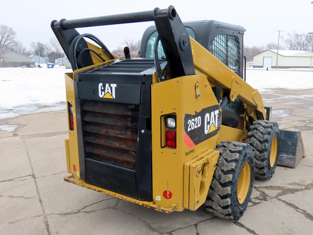 2014 Caterpillar Model 262D Skidloader, SN# CAT0262DTDTB00486, Caterpillar Turbo Diesel Engine, Cab