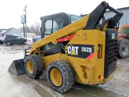 2014 Caterpillar Model 262D Skidloader, SN# CAT0262DTDTB00486, Caterpillar Turbo Diesel Engine, Cab